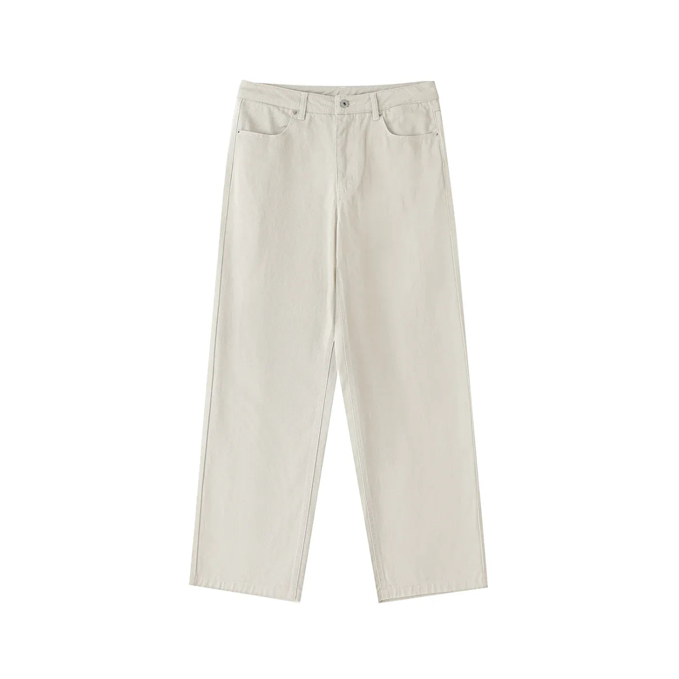 Heavyweight Cotton Straight-Leg Pants - Brendon North
