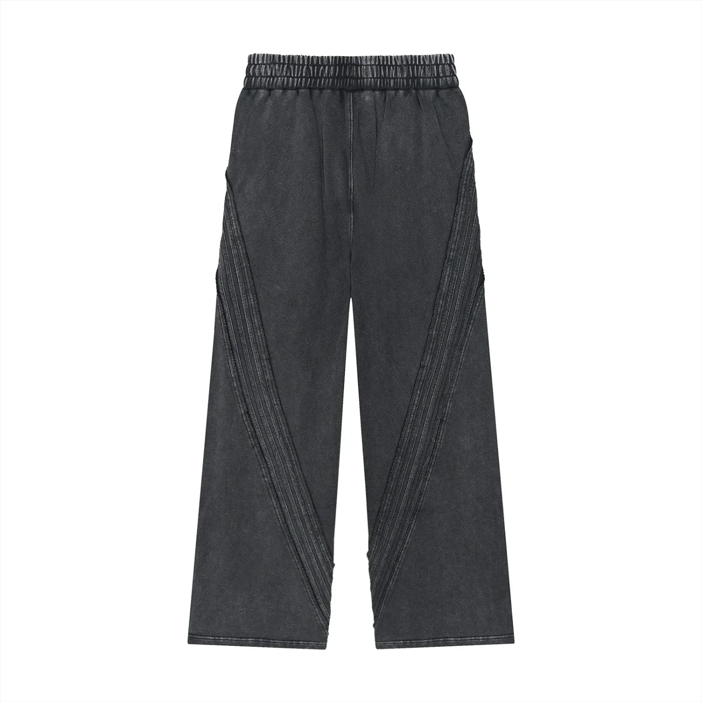 Snow Washed Tape Raw Edge Sweatpants - Brendon North