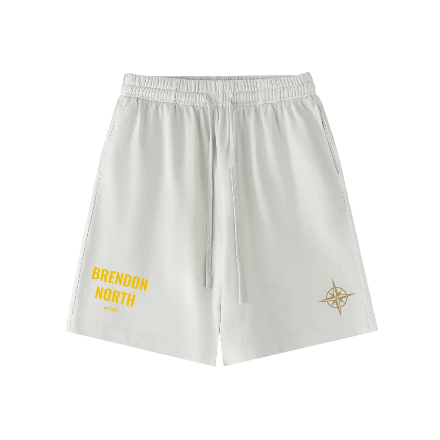 Vintage Wash Cotton Shorts - Brendon North
