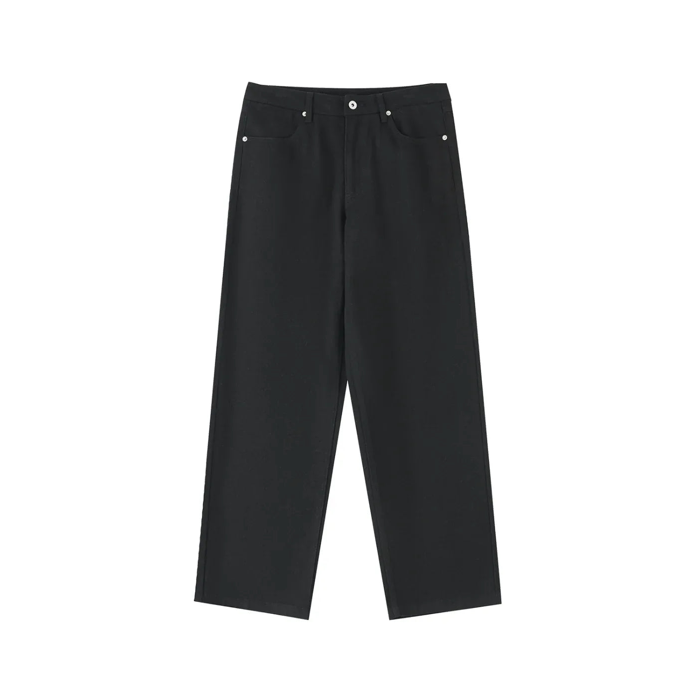 Heavyweight Cotton Straight-Leg Pants - Brendon North